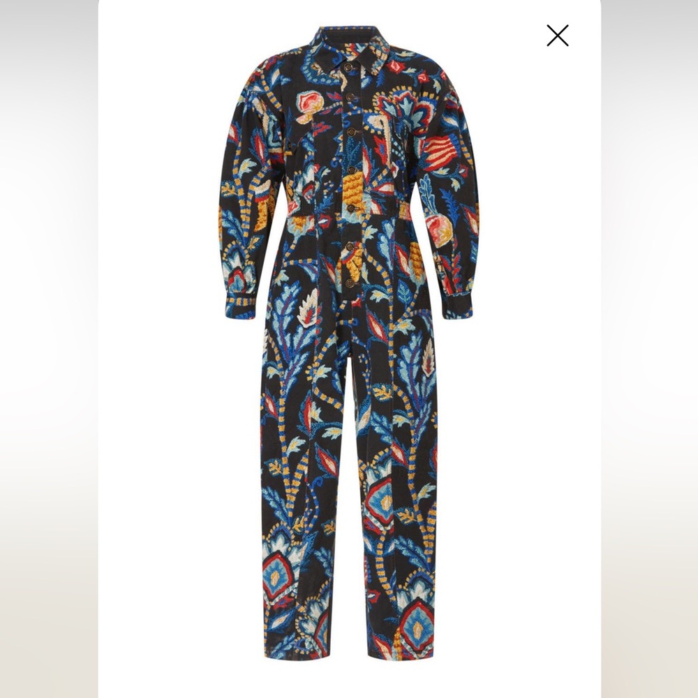 Farm Rio Denim jumpsuit
